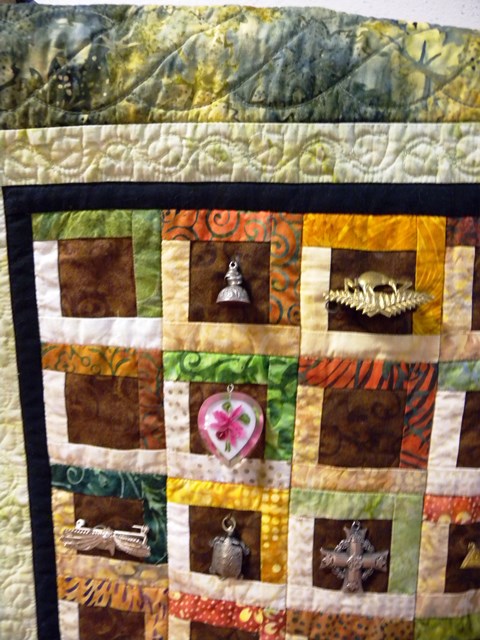 Vicki David - "Pin Quilt" (Detail)